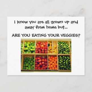 Ich weiß, Sie sind alle erwachsen und weg ... Postkarte