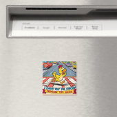 Ich weiß, warum das Huhn die Straße überquerte Magnet (In Situ (Geschirrspüler))