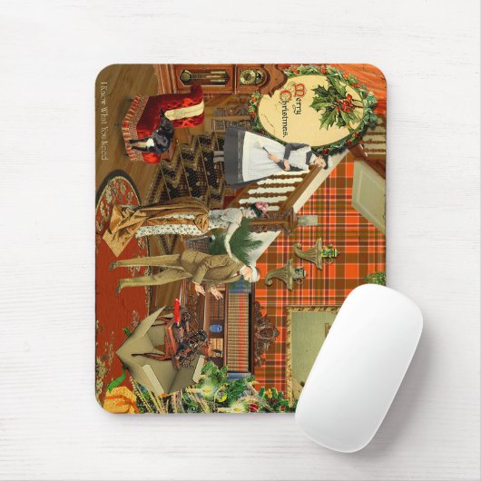 Ich weiß, was du brauchst mousepad (Mit Mouse)