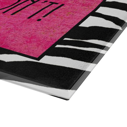 "Ich weiß, wie man kocht, ich mache einfach nichts Schneidebrett (Ecke)