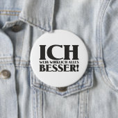 Ich weiß wirklich alles Besser! Knopf Button (Beispiel)