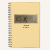 Ich weiterentwickeln, Sand Dollar Starfish Mensch Notizblock (Vorderseite)