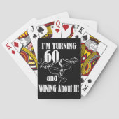 Ich wende 60 und winne davon, Karten zu spielen Spielkarten (Rückseite)
