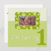 Ich wende eine Einladung zur Geburtstagspartei (Vorne/Hinten)