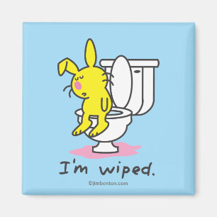 Ich werde abgewischt magnet