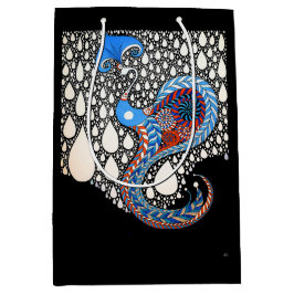 Ich werde all deine Tränen umbrella Peacock fangen Mittlere Geschenktüte