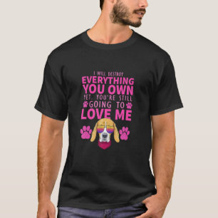 Ich werde alles zerstören, was du besitzt, aber du T-Shirt