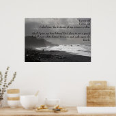 Ich werde alt - ein Spaziergang am Strand - Poster (Küche)