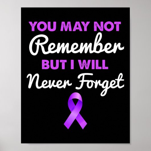 Ich werde Alzheimerheim nie vergessen Poster (Vorne)