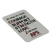 Ich werde APS schlagen Magnet (Rechte Seite)