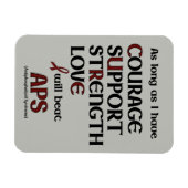Ich werde APS schlagen Magnet (Horizontal)