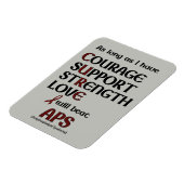Ich werde APS schlagen Magnet (Linke Seite)