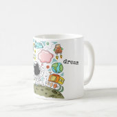 Ich werde Astronaut sein - ein Kindheitstraum Kaffeetasse (VorderseiteRechts)