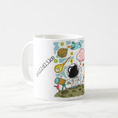 Ich werde Astronaut sein - ein Kindheitstraum Kaffeetasse (Vorderseite Links)