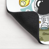 Ich werde Astronaut sein - ein Kindheitstraum Mousepad (Ecke)