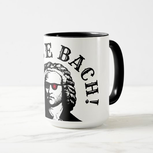 Ich werde Bach sein! Tasse (VorderseiteRechts)
