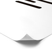 Ich werde Bacteria Pun Niedlich Biology sein Poster (Ecke)