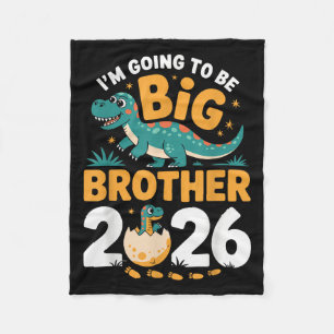 Ich werde Big Brother 2026 sein - Dino-Schwangersc Fleecedecke