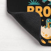 Ich werde Big Brother 2026 sein - Dino-Schwangersc Mousepad (Ecke)