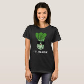 Ich werde Bok Funny Veggie Film Pun Dark BG T-Shirt (Vorne ganz)