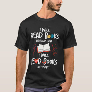 Ich werde Bücher lesen Buchwurm Buchliebhaber Lehr T-Shirt