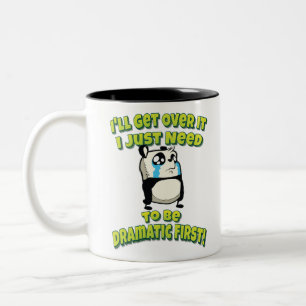 Ich werde darüber hinwegkommen, ich muss einfach e zweifarbige tasse