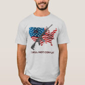 Ich werde das AR15 2. T-Shirt (Vorderseite)