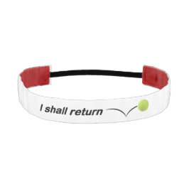 Ich werde das Headband zurückgeben