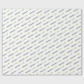 Ich werde das Tennis Wrapping Papier zurückgeben Geschenkpapier (Flach)