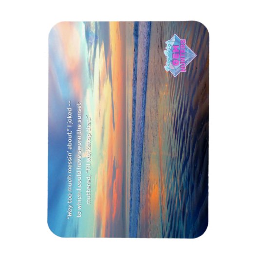 Ich werde das Workshop machen Magnet (Vertikal)