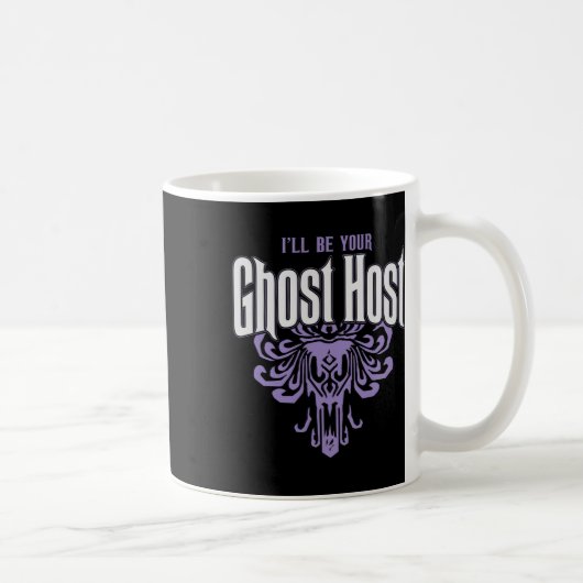 Ich werde dein Ghost-Host Spuk Halloween-Party 1 s Kaffeetasse (Rechts)