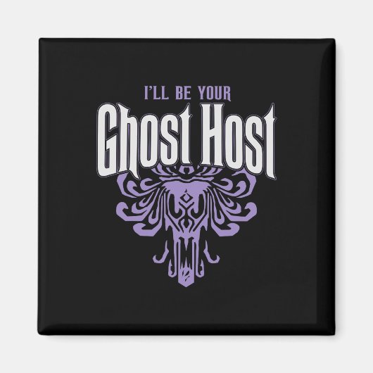 Ich werde dein Ghost-Host Spuk Halloween-Party 1 s Magnet (Vorne)