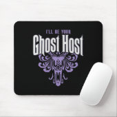 Ich werde dein Ghost-Host Spuk Halloween-Party 1 s Mousepad (Mit Mouse)