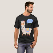 Ich werde dein Kissen nicht abstoßen, aber Alpaca T-Shirt (Vorne ganz)
