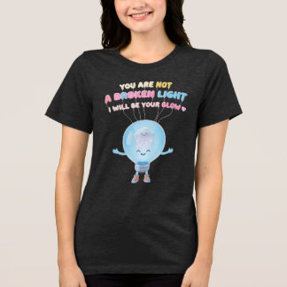 ICH WERDE DEIN LICHT SEIN Tri-Blend SHIRT