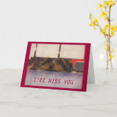 Ich werde deine Karte vermissen (Gelbe Blume)