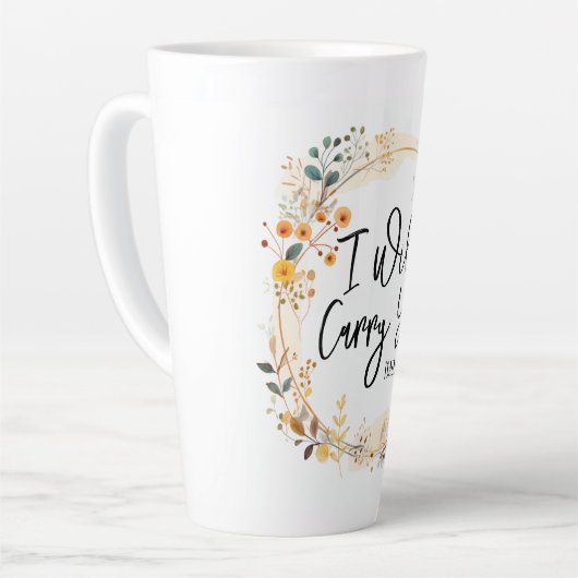 Ich werde deine Tasse tragen (Linke Ecke)