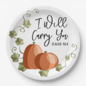 Ich werde deine Tasse tragen Pappteller (Vorderseite)