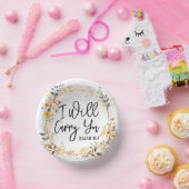 Ich werde deine Tasse tragen Pappteller (Party)