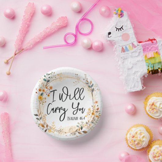 Ich werde deine Tasse tragen Pappteller (Party)