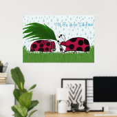 Ich werde deine Unterschrift drucken Poster (Heimbüro)