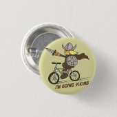 Ich werde den Flair Viking Funny Wordplay Button (Vorne & Hinten)