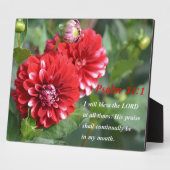 Ich werde den Herrn zu jeder Zeit segnen! Fotoplatte (Seite)