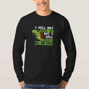 Ich werde den Runner Turtle Running Joggen nicht a T-Shirt