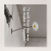 Ich werde den Weg finden, um es umzusetzen Puzzle (Horizontal)