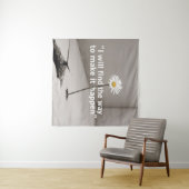 Ich werde den Weg finden, um es umzusetzen Wandteppich (Beispiel (Horizontal))