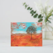 Ich werde Design von Original-Malerei umkehren Postkarte (Stehend Vorderseite)