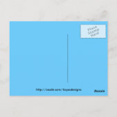 Ich werde Design von Original-Malerei umkehren Postkarte (Rückseite)