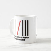 Ich werde diagonal in einem parallelen Universum Kaffeetasse (Vorderseite Links)
