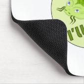 Ich werde dich beim Funny Fishing bekämpfen Mousepad (Ecke)
